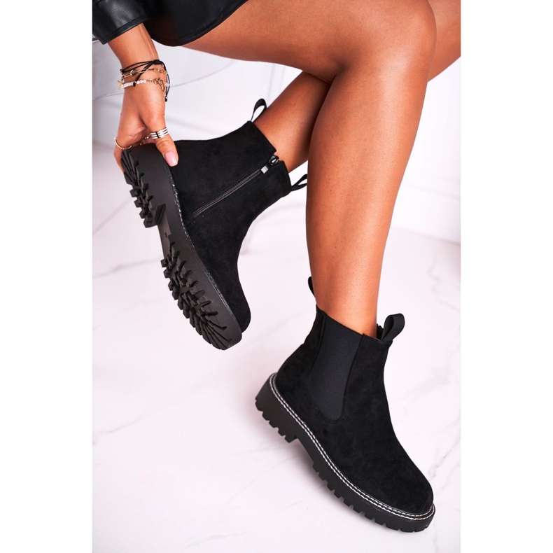 Ideal Botas pretas femininas botas Jodhpur Resist preto 2