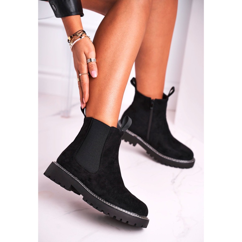 Ideal Botas pretas femininas botas Jodhpur Resist preto 1