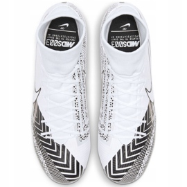 Chuteira Nike Mercurial Superfly 7 Academy Mds FG / MG M BQ5427-110 multicolorido branco 1