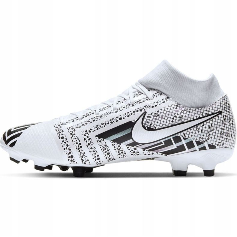 Chuteira Nike Mercurial Superfly 7 Academy Mds FG / MG M BQ5427-110 multicolorido branco 2