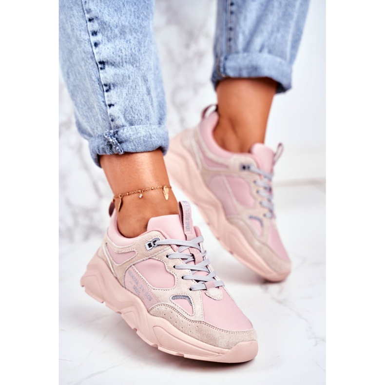 Sapatos Big Star W GG274655 rosa 1