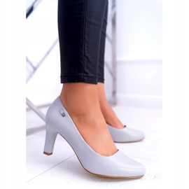 Sapatilhas femininas Sergio Leone Grey Matte Orsola cinza 1