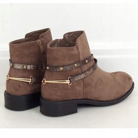 Botas bege escuro para mulheres RQ332 Khaki 1 Botas bege escuro para mulheres RQ332 Khaki 1