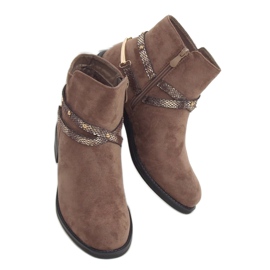 Botas bege escuro para mulheres RQ332 Khaki 2 Botas bege escuro para mulheres RQ332 Khaki 2