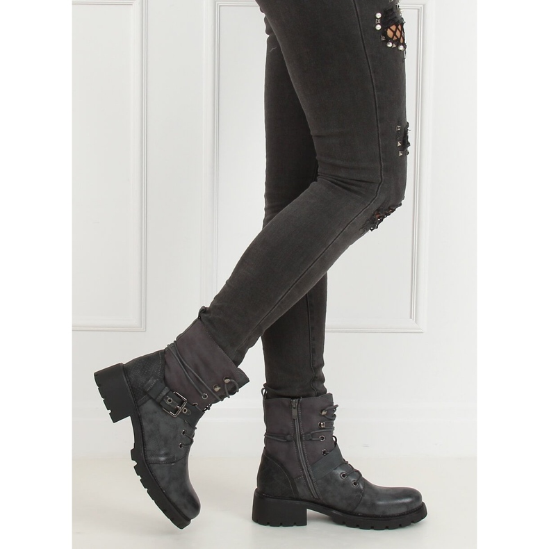 Botas de trabalho cinza 1215-PA 2