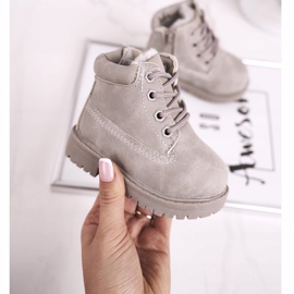 FRROCK Botas aquecedoras infantis Dexter cinza 2