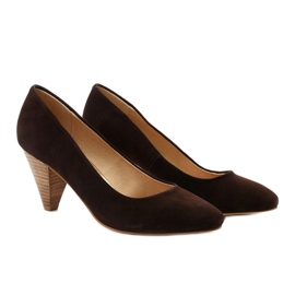 Sapatos de camurça marrom no poste de Rosebery castanho 2