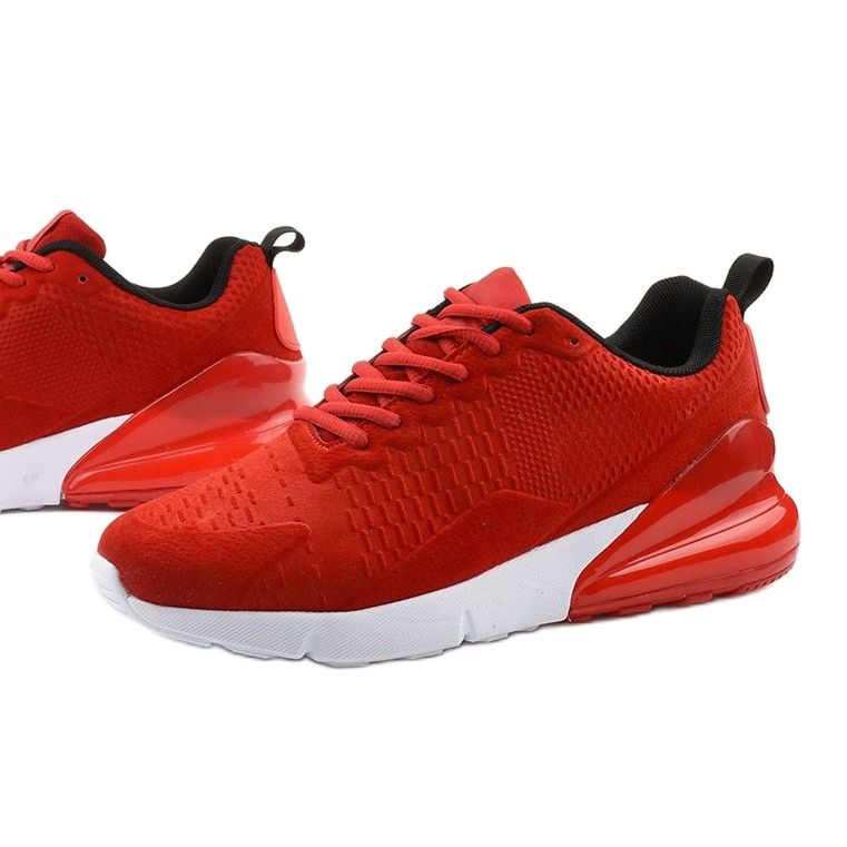 Tênis masculino vermelho esportivo 55109-2 1