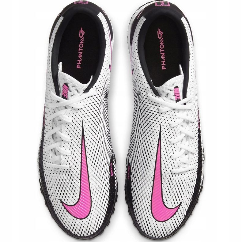 Chuteira Nike React Phantom Gt Pro Tf CK8468 160 branco branco 1