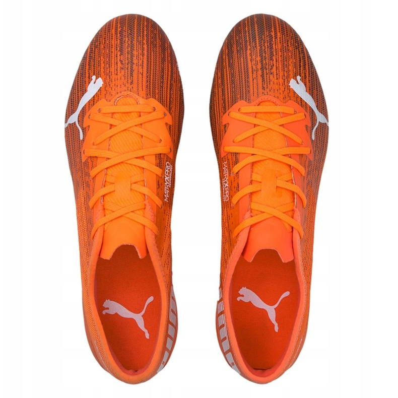 Botas de futebol Puma Ultra 2.1 Fg Ag 106080 01 laranja laranja 1