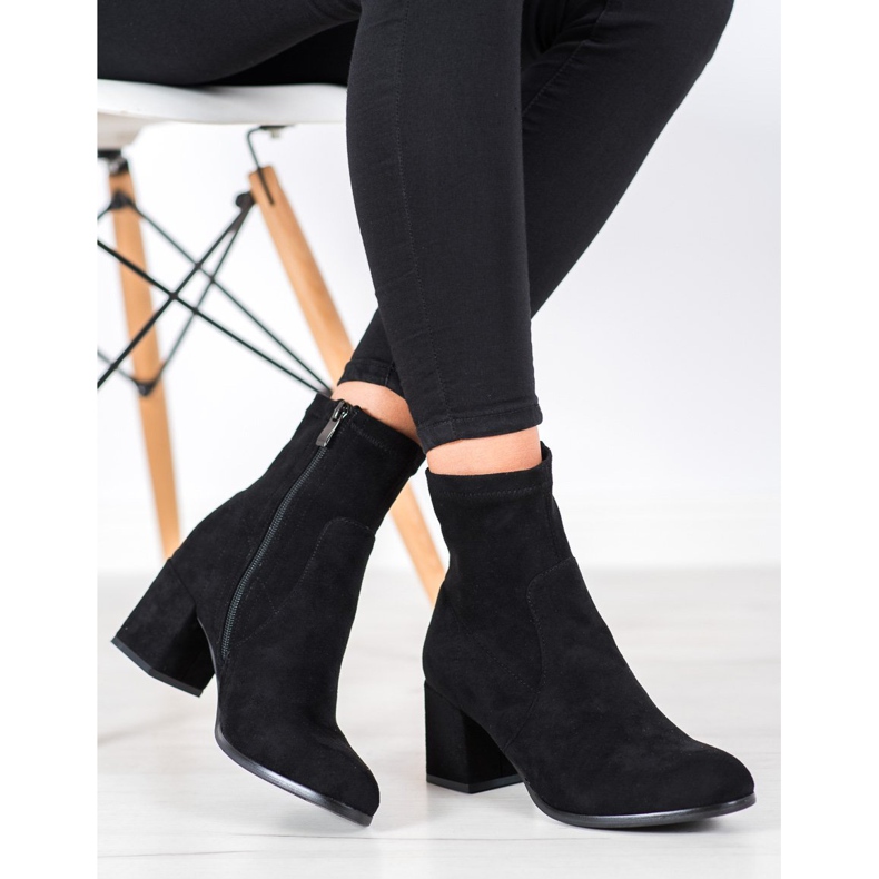 Evento Botas de salto alto preto 2