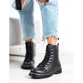 Small Swan Botas pretas preto 2 Small Swan Botas pretas preto 2