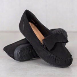 Fama Mocassins Com Arco preto 1