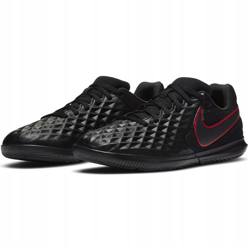Chuteiras Nike Tiempo Legend 8 Club Ic Jr AT5882 060 preto preto 2
