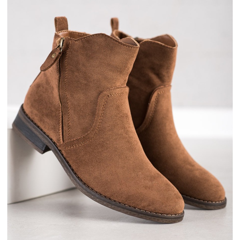 Evento Botas casuais confortáveis castanho 1 Evento Botas casuais confortáveis castanho 1