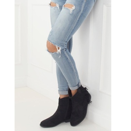 Botas pretas estilo Boho, pretas 688-A99 pretas preto 1