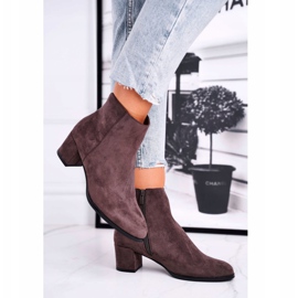 Botas femininas Sergio Leone Café BT528 multicolorido 2