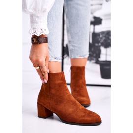 Botas femininas Sergio Leone Camel BT528 marrom 1