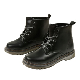 Botas de trabalho pretas TL143-2 preto 2 Botas de trabalho pretas TL143-2 preto 2