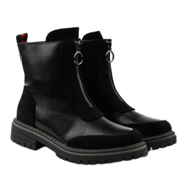 Botas com isolamento achatado Black Shieldstone preto 2 Botas com isolamento achatado Black Shieldstone preto 2