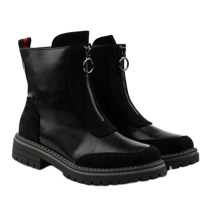Botas com isolamento achatado Black Shieldstone preto 2 Botas com isolamento achatado Black Shieldstone preto 2