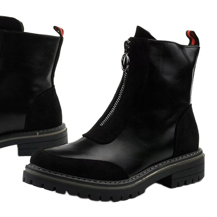 Botas com isolamento achatado Black Shieldstone preto 1 Botas com isolamento achatado Black Shieldstone preto 1