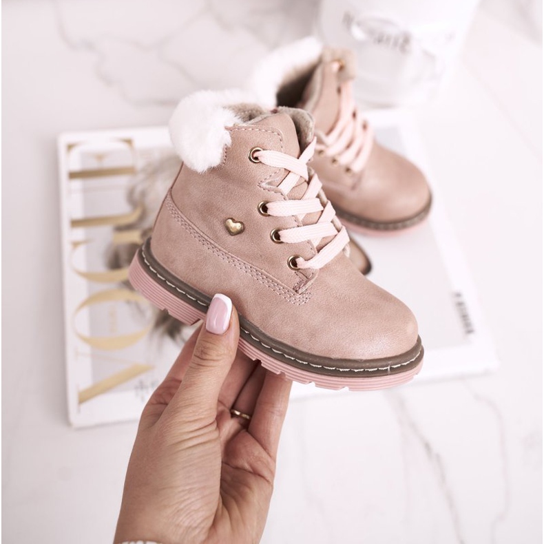 EVE Calça Infantil Trappers Boots Pink Maestro rosa 2