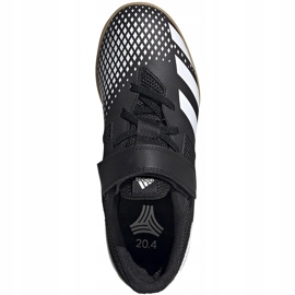 Chuteiras Adidas Predator 20.4 H&amp;L In Sala Jr FW9226 preto preto 1