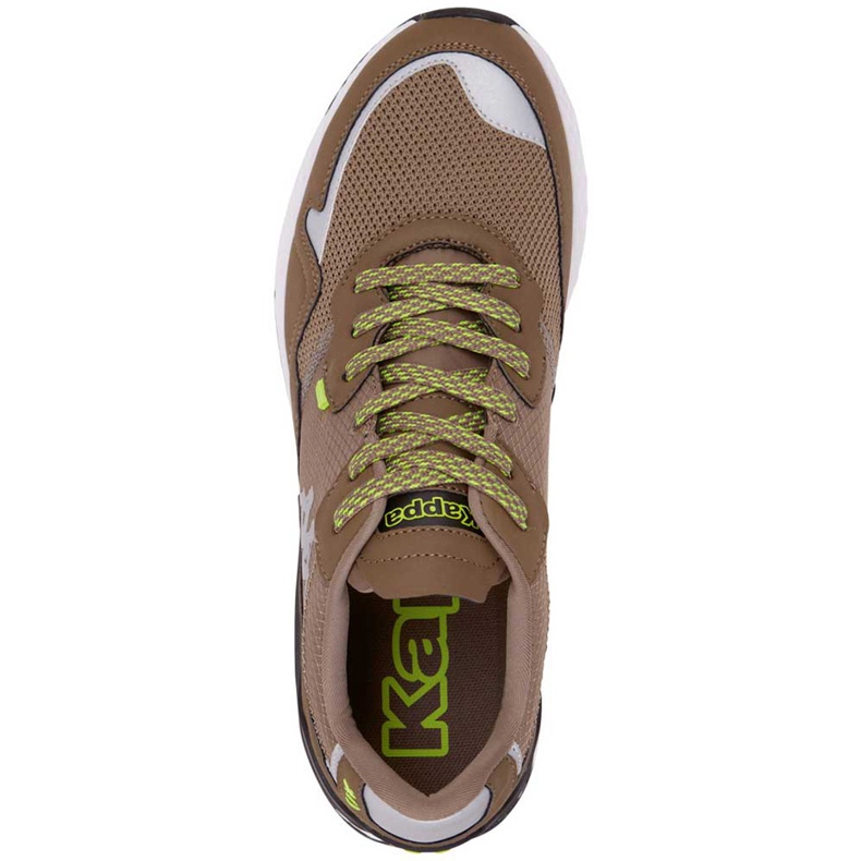 Sapatos masculinos Kappa Laverton verde-oliva 242930 5533 multicolorido 1