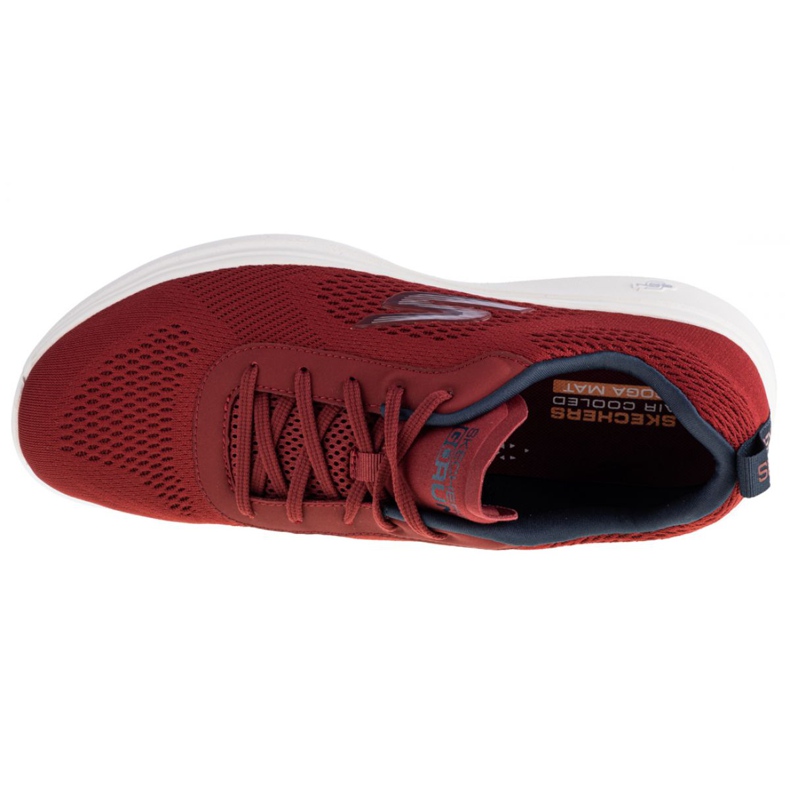 Skechers Go Run Fast-Quake M 55106-BURG vermelho 2 Skechers Go Run Fast-Quake M 55106-BURG vermelho 2