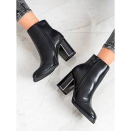 Goodin Botas elegantes de salto alto preto 1