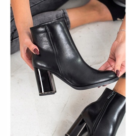 Goodin Botas elegantes de salto alto preto 2