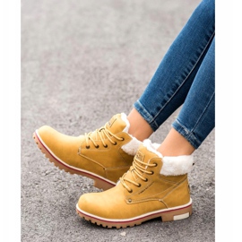 Arrigo Bello Calçado para trekking quente amarelo 1