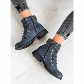 Filippo Trappers elegantes azul marinho azul 2