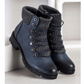 Filippo Trappers elegantes azul marinho azul 1