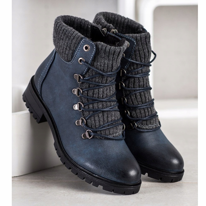 Filippo Trappers elegantes azul marinho azul 1