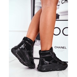 Kylie Crazy Tênis feminino botas de neve pretas Missy preto 2