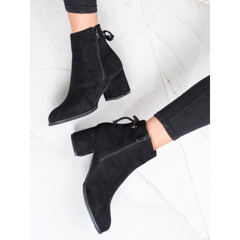 J. Star Botas com amarração preto 2 J. Star Botas com amarração preto 2