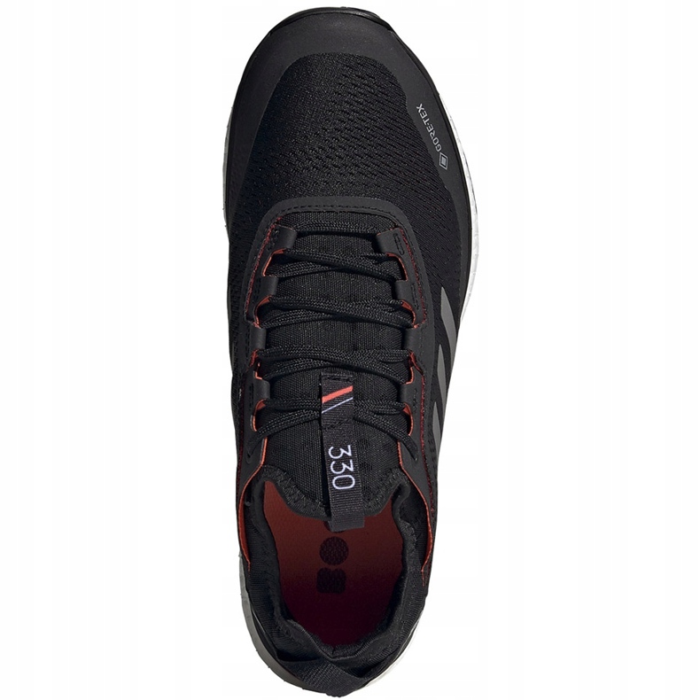 Sapatos masculinos Adidas Terrex Agravic Flow preto e vermelho FU7448 1