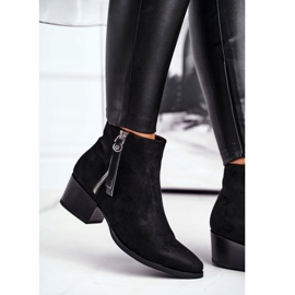 EVE Saltos altos isolados discretamente pretos para mulheres 1