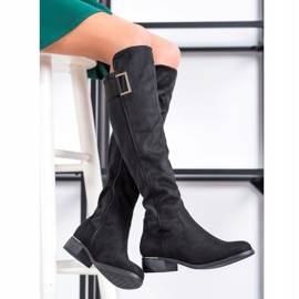 Evento Botas Com Cinto Decorativo preto 1