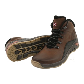 Botas de caminhada masculinas Riko 903 marrom / preto 3