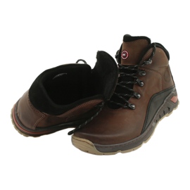 Botas de caminhada masculinas Riko 903 marrom / preto 4