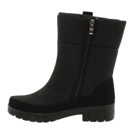 Botas de neve de pele clara - progresso 20-09 pretas preto 1 Botas de neve de pele clara - progresso 20-09 pretas preto 1