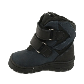 Botas botas com membrana Mazurek 1351 azul marinho preto azul-marinho 1