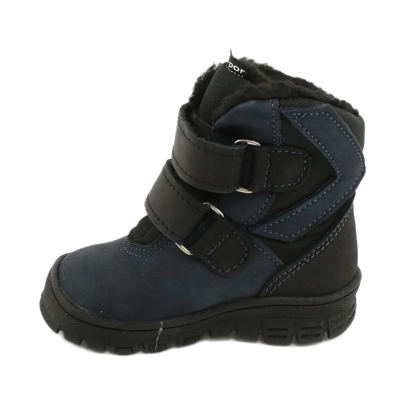 Botas botas com membrana Mazurek 1351 azul marinho preto 1