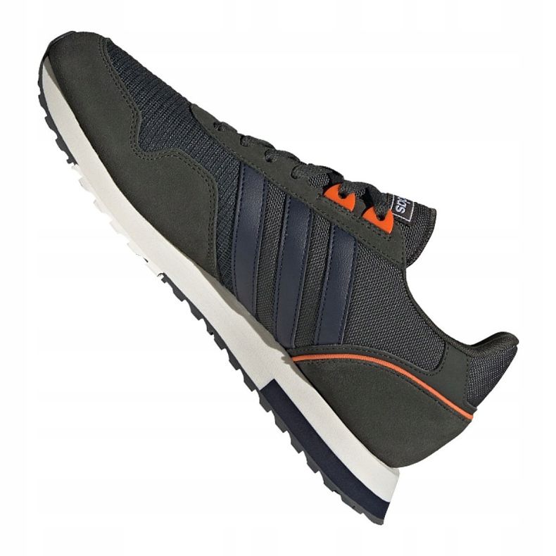 Sapatos adidas 8K 2020 M EH1433 azul marinho laranja verde 3