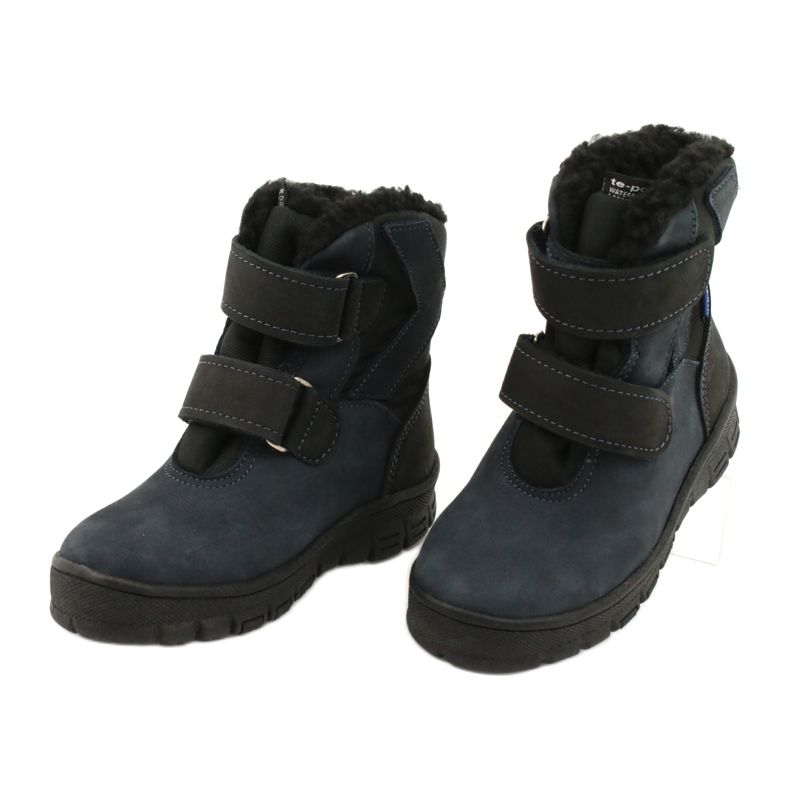 Botas com membrana Mazurek 1351 azul marinho preto 2 Botas com membrana Mazurek 1351 azul marinho preto 2