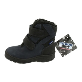 Botas com membrana Mazurek 1351 azul marinho preto azul-marinho 4