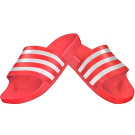Chinelos femininos Adidas Adilette Aqua rosa FW4292 1